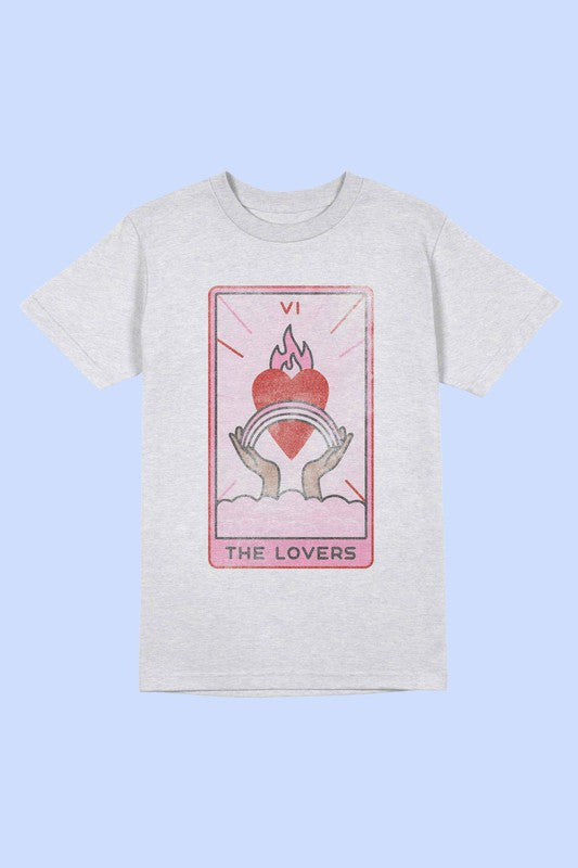 THE LOVERS TARROT Tee T-Shirt PLUS SIZE