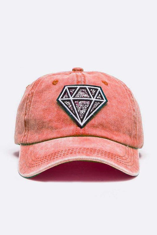 California Love Palm Tree Patch Cotton Cap