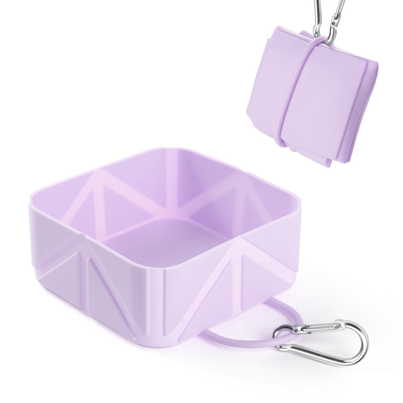 Pet Outing Bowl Dogs And Cats Folding