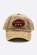 Wonderful Patch Acid Washed Cotton Cap