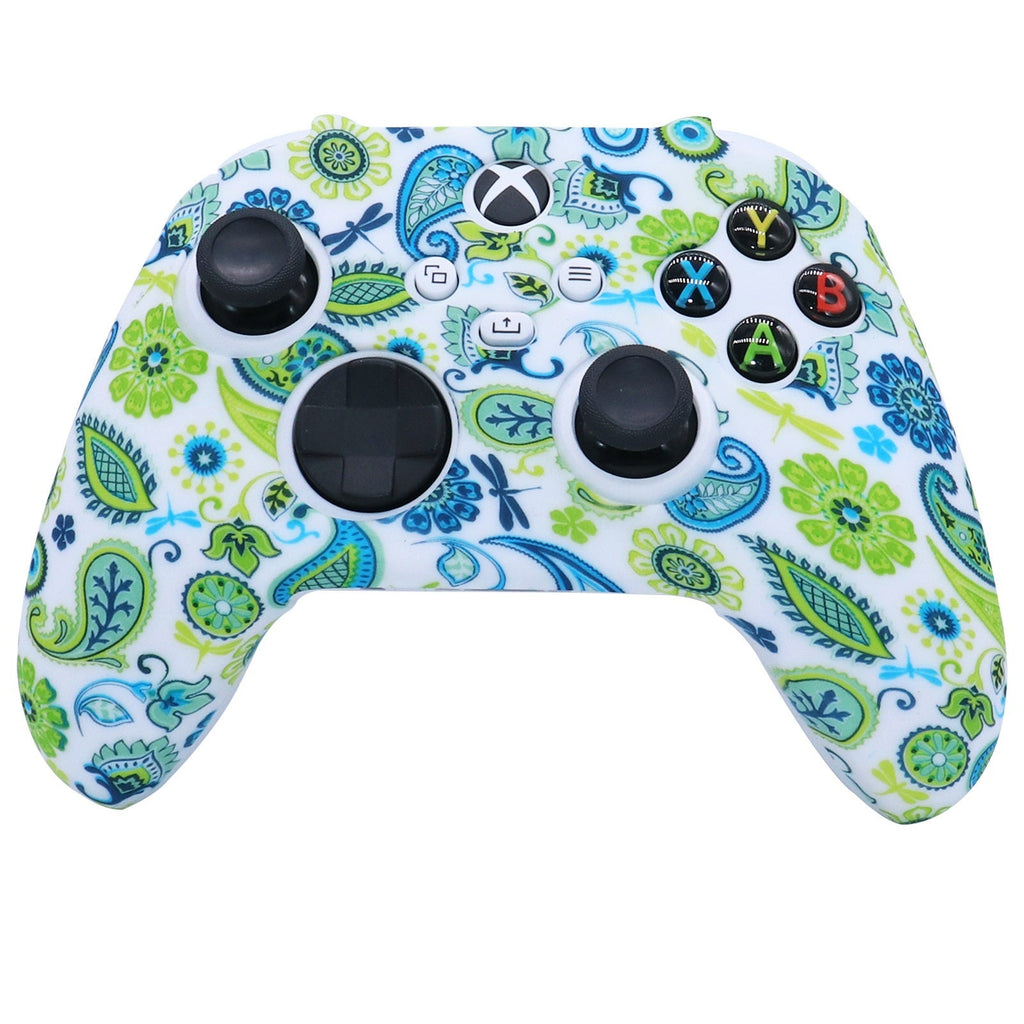 New Camouflage Silicone Gamepad Cover+2 Joystick Caps For Controller Silicone Cover Skins Protector Case Accessories For Wireless/Wired Gamepad Joystick
