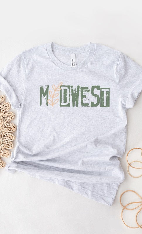 Midwest Floral Western Graphic Tee T-Shirt