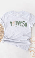 Midwest Floral Western Graphic Tee T-Shirt