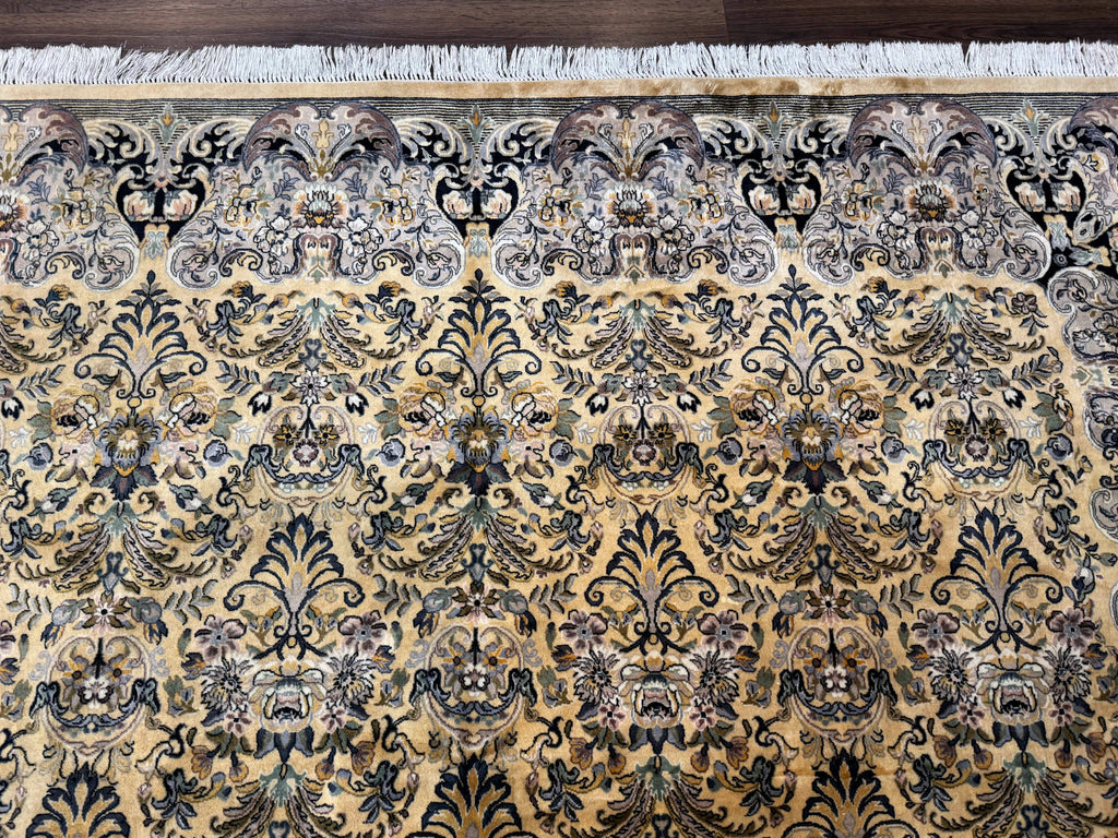 Pak Persian Rug 8x10, Allover Pattern, Fine 225 KPSI, Cream