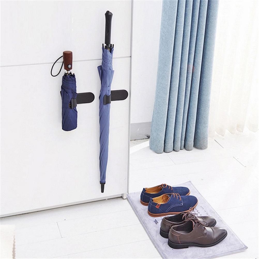 1pc mini Universal Car Trunk Mounting Bracket Umbrella Holder Clip Hook Interior Fashion Multifunction Car Truck Back Seat Umbrella Storage Holder Hanging Waterproof Organizer Bag Multifunctional Fastener Accessory