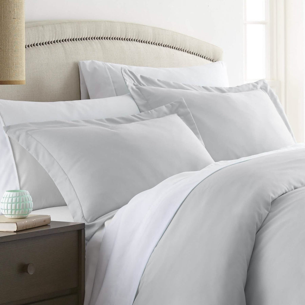 2-Piece: Solid Pillow Sham Set
