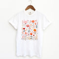 PinkFloral Garment Dyed Tee