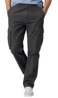 Men's Lightweight Double Cargo Pocket Pull-On Jeans