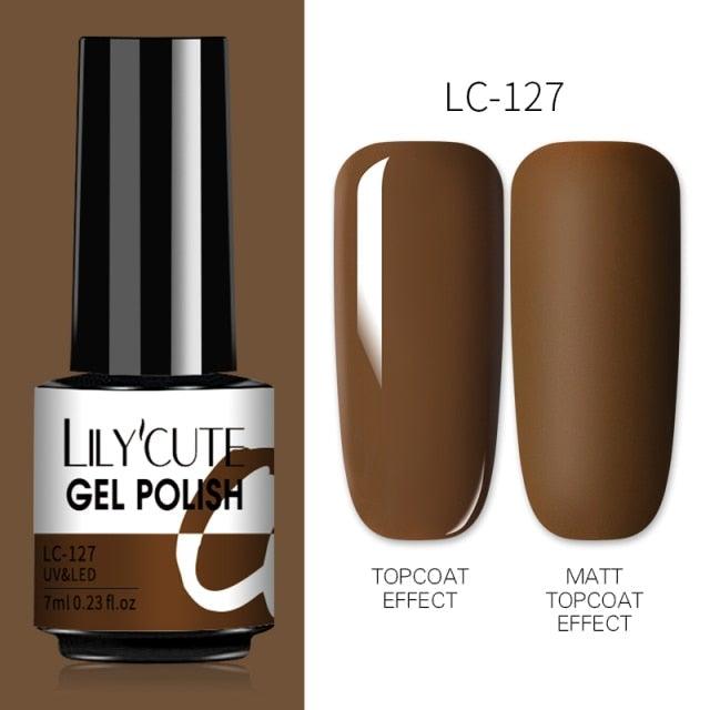 2022 New Fashion Purple Womens Nail Gel 7ml Permanent UV LED Base Matte Glossy Luxury Colorful Effect Nail Gel for Women and Girls