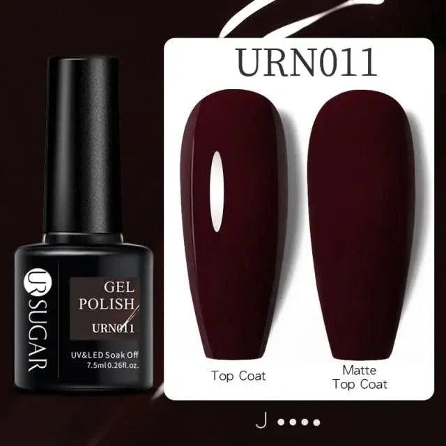 TREND Matte 7.5ML Nail Gel Polish Base Matte Coat UV LED Home Manicure Luxury Matte Design Luxury Nail Gel For Womens and Girls