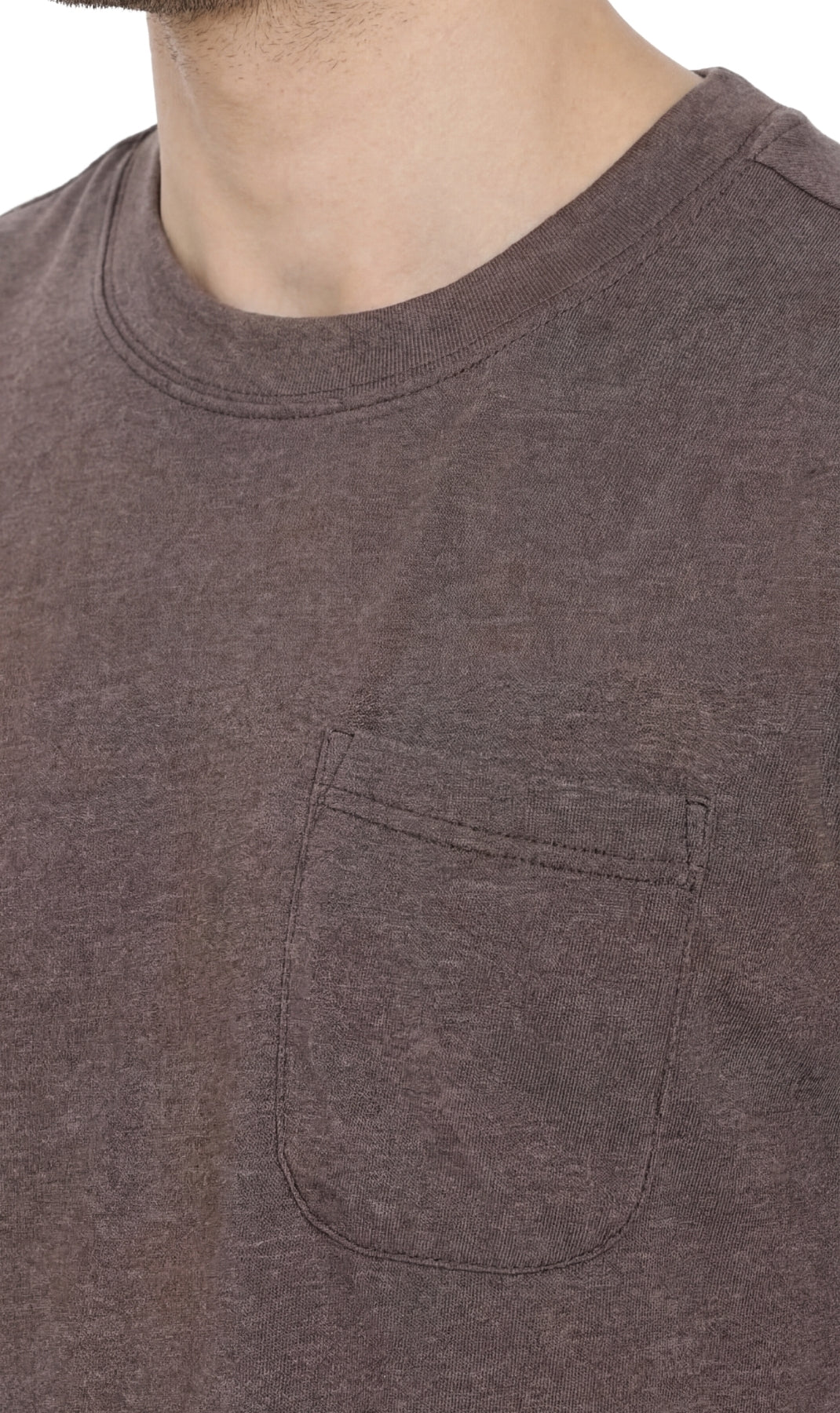 Men's Heavyweight Short Sleeve Crew Neck with Pocket T-Shirt
