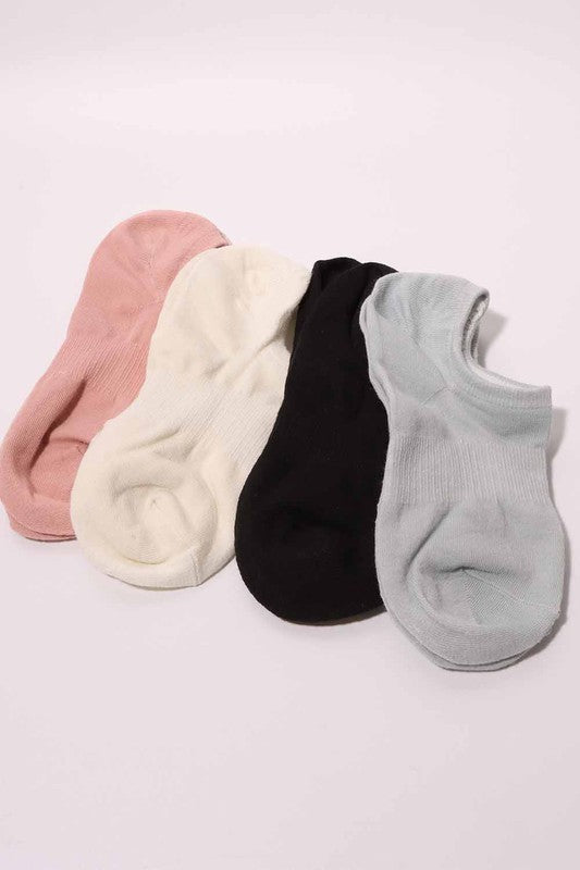 Solid Women Socks 12 Pairs