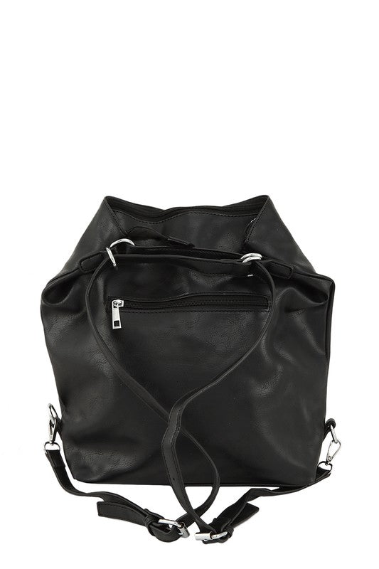 Classic Pu Leather Backpack