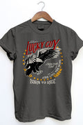 Lucky Guy Born to Ride, Garment Dye Tee
