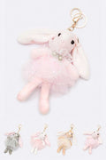 Bunny Keychains Set 4 PCS