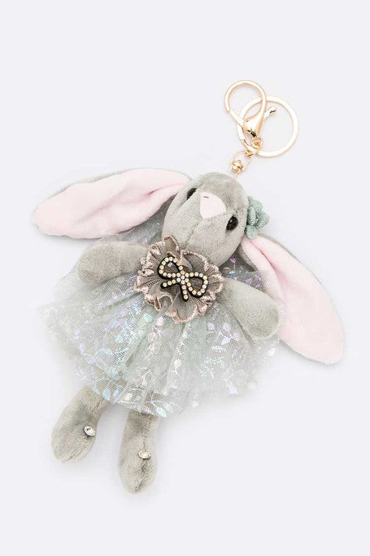 Bunny Keychains Set 4 PCS