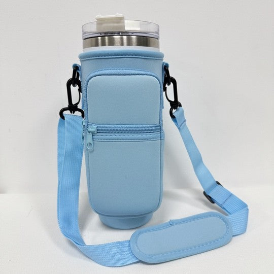40oz Tumbler with Handle Crossbody Bag Carry Case