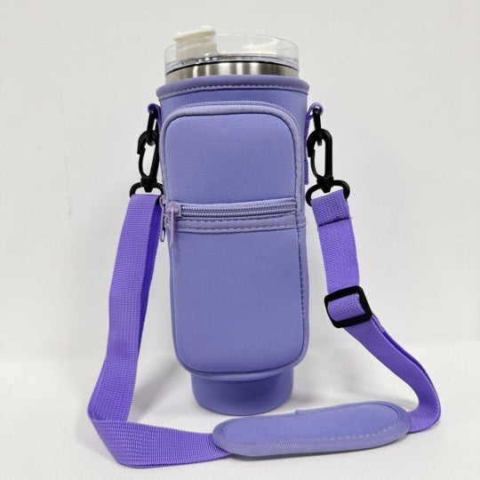 40oz Tumbler with Handle Crossbody Bag Carry Case