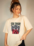 Stay Trashy Raccoon Softstyle Tee Plus Size