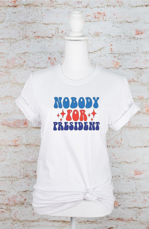 Nobody for President Softstyle Graphic Tee