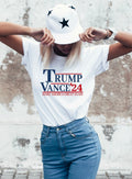Trump Vance 2024 Softstyle Graphic Tee T-Shirt