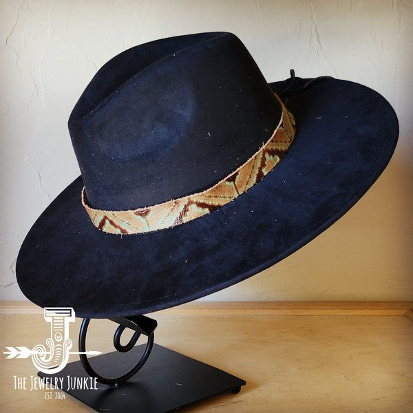 Turquoise Navajo Western Leather Band Choice Hat