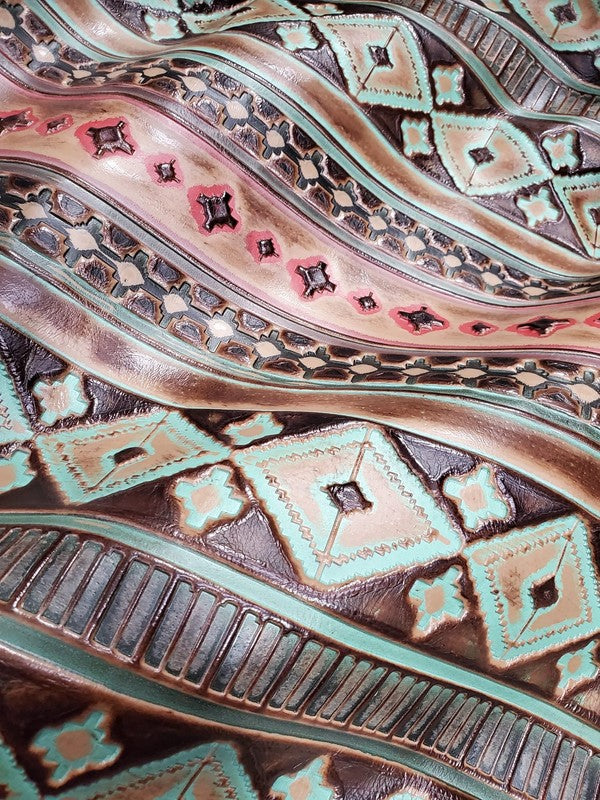 Turquoise Navajo Western Leather Band Choice Hat