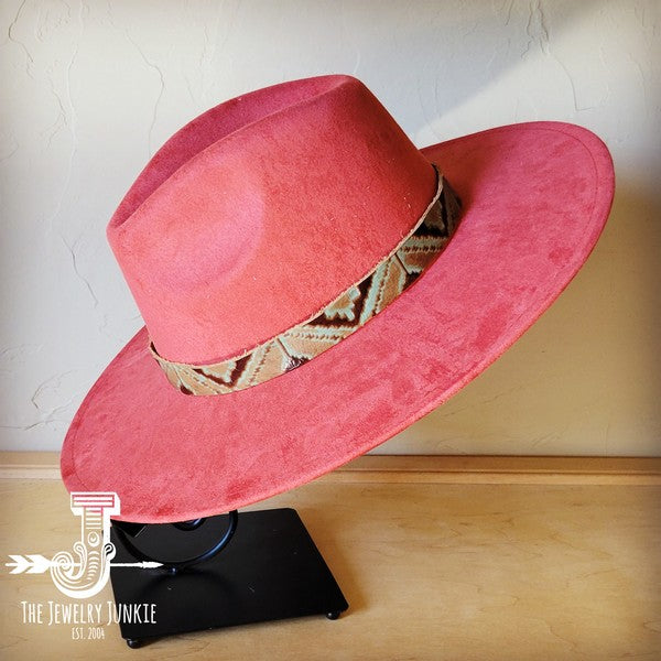 Turquoise Navajo Western Leather Band Choice Hat