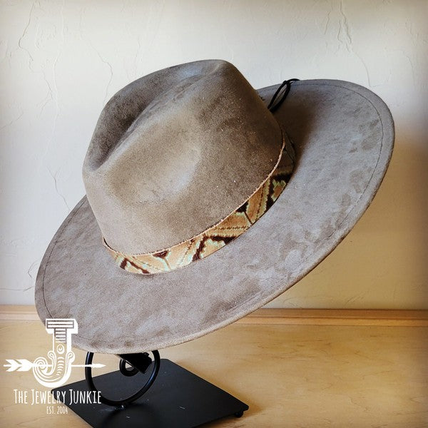 Turquoise Navajo Western Leather Band Choice Hat