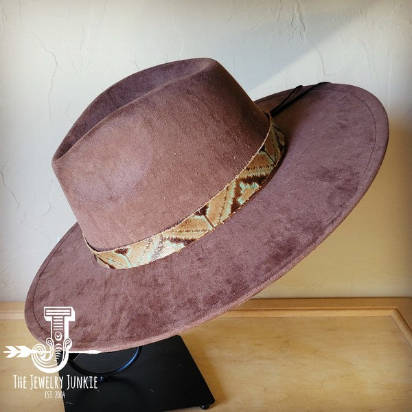Turquoise Navajo Western Leather Band Choice Hat