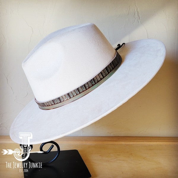 Turquoise Navajo Western Leather Band Choice Hat