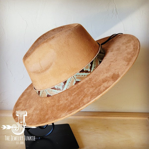 Turquoise Navajo Western Leather Band Choice Hat