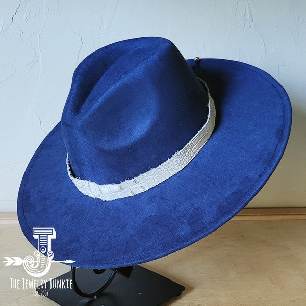 Gold Gator Western Leather Band W/Choice Hat