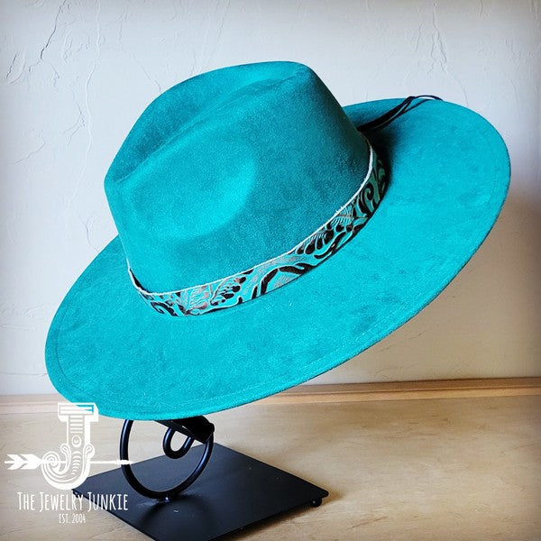 Cowboy TurquoiseWestern Leather Band w/ Choice Hat