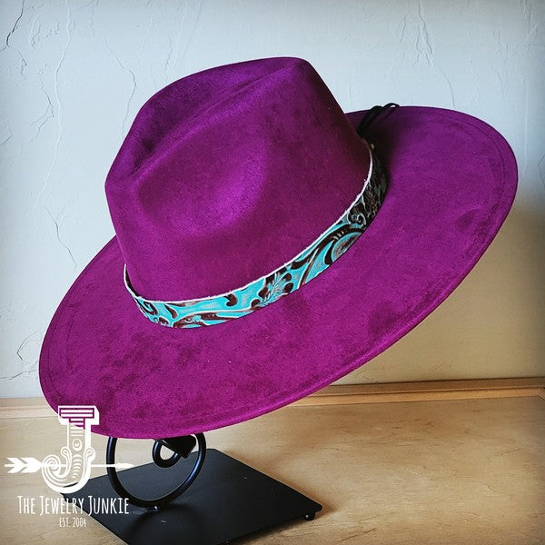 Cowboy TurquoiseWestern Leather Band w/ Choice Hat