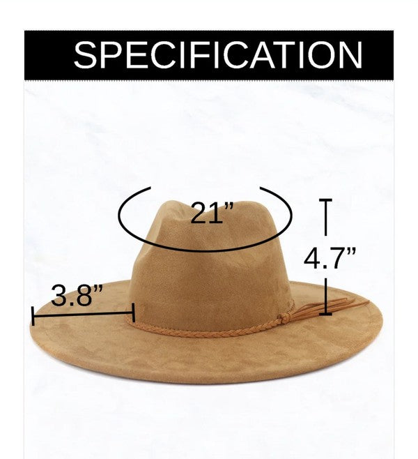 Blue Navajo Western Leather Band w/ Choice Hat