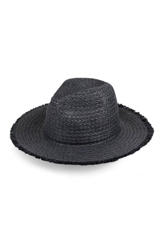 Crochet Straw Cowboy Hat