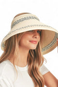 Tweak Pattern Roll Up Sun Visor