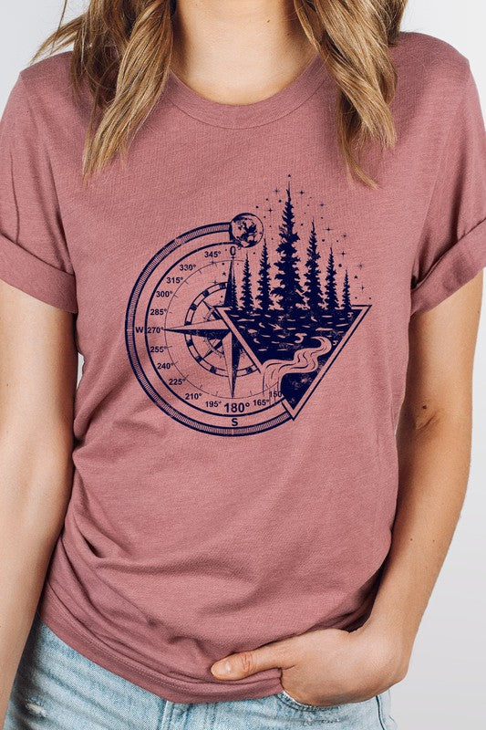 Forest River World Compass Navigator Graphic Tee T-Shirt