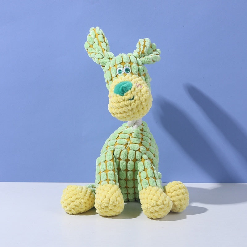 Pet Toy Dog Bite Sound Toy Plush Interactive