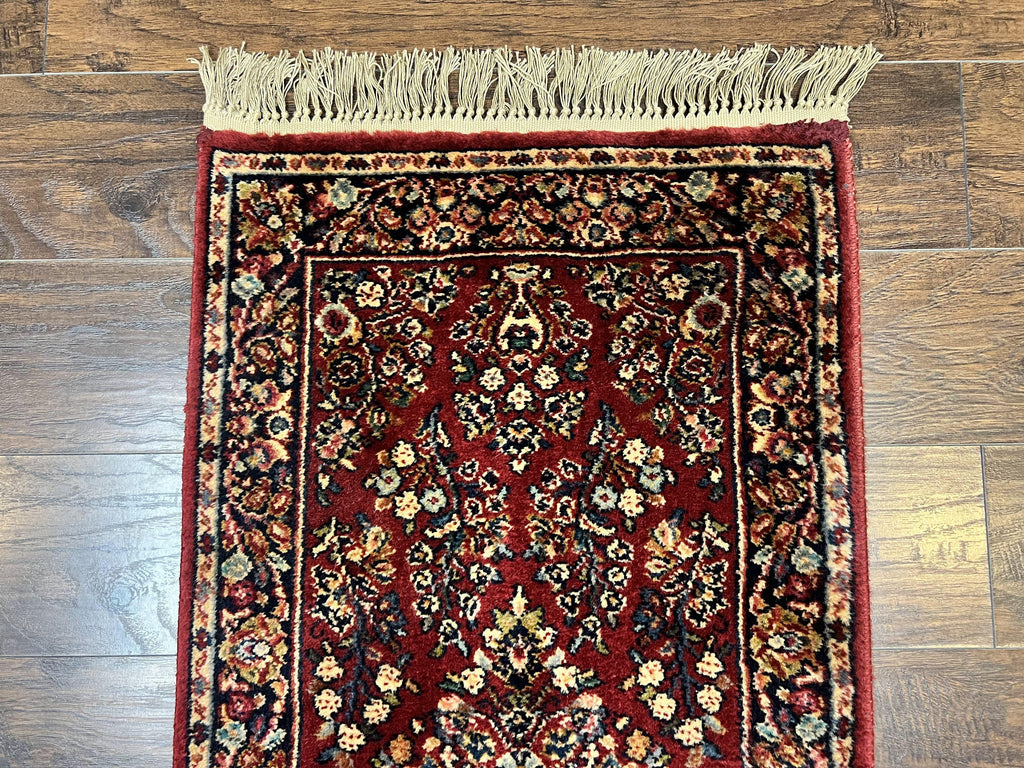 Antique Karastan Runner Rug 2x12, Karastan Sarouk #785, Original Collection, 700 Series, 2 x 12 Runner for Hallway, Wool Karastan Rug, Rare
