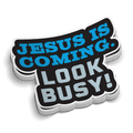 Look Busy -  Hard Hat Decal
