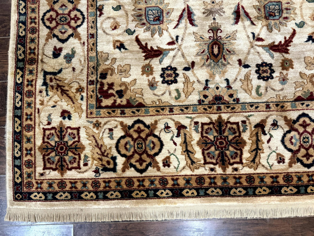 Karastan Rug 5.9 x 8.6, Karastan Traditions Amritsar Pattern Design 510, New Zealand Wool, Karastan Area Rug