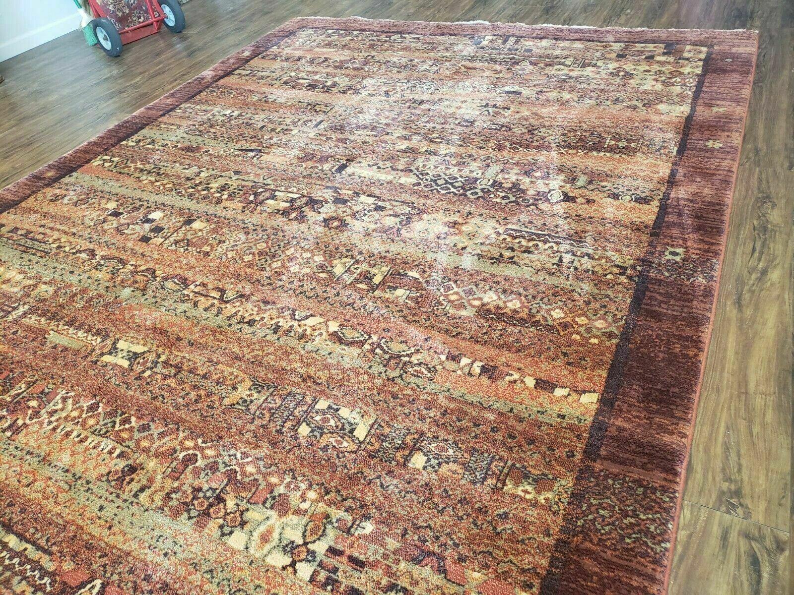 Couristan Rug 8x11 Modern Contemporary Wool Belgium Power Loomed Carpet