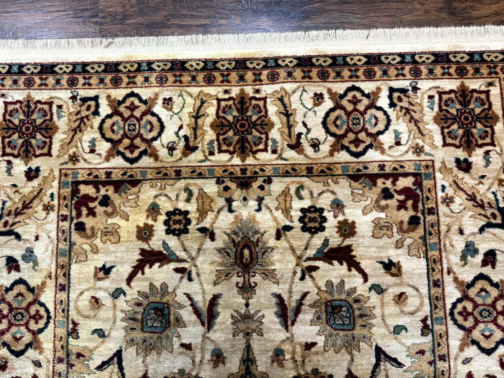 Karastan Rug 5.9 x 8.6, Karastan Traditions Amritsar Pattern Design 510, New Zealand Wool, Karastan Area Rug