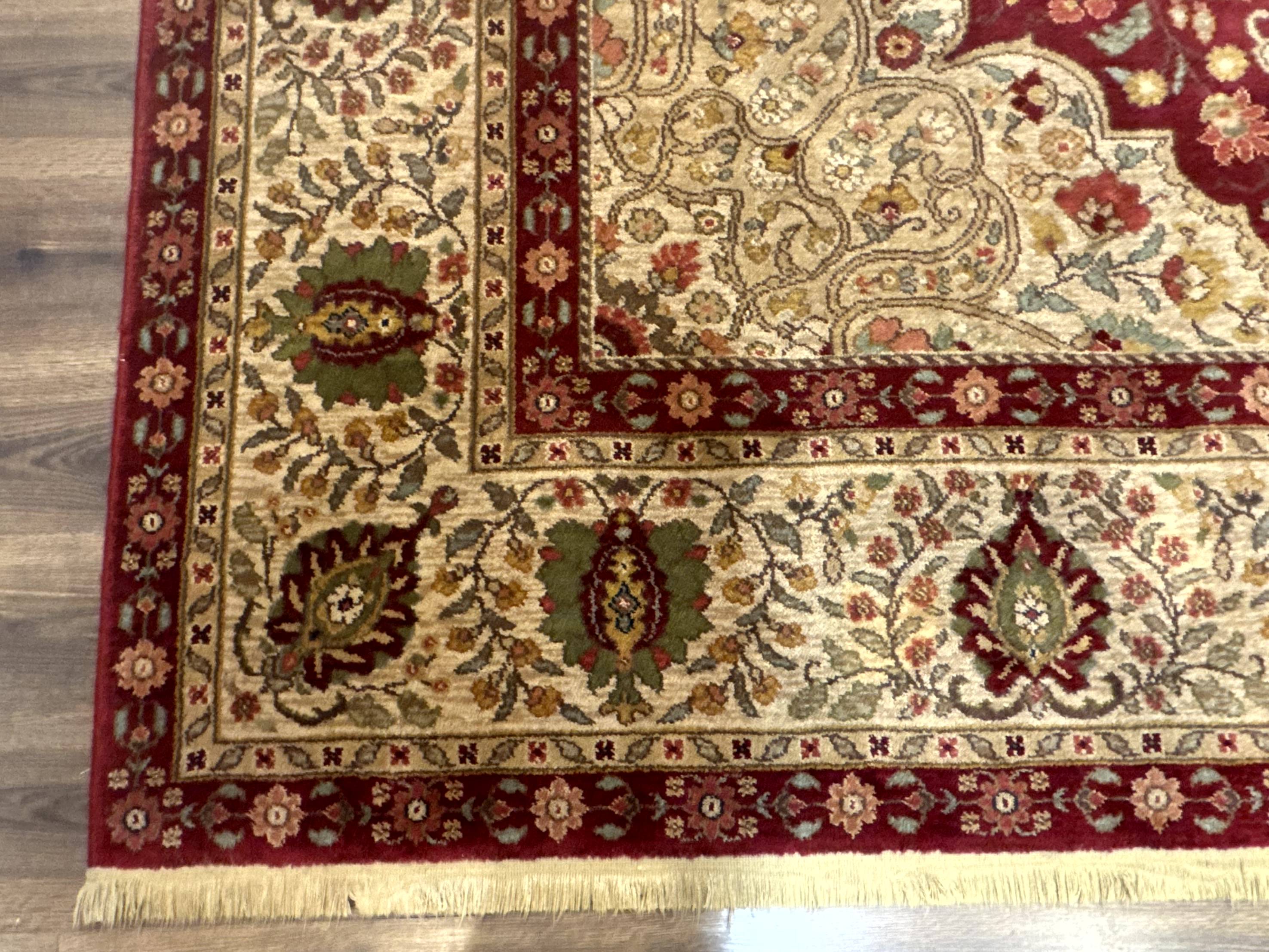 Karastan Rug 8.8 x 12, Antique Legends Royal Tabriz, Wool Pile, Vintage, Rare Design