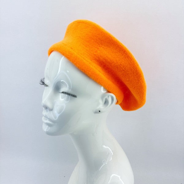 Solid color Beret / Tam, Stretchable perfect for a