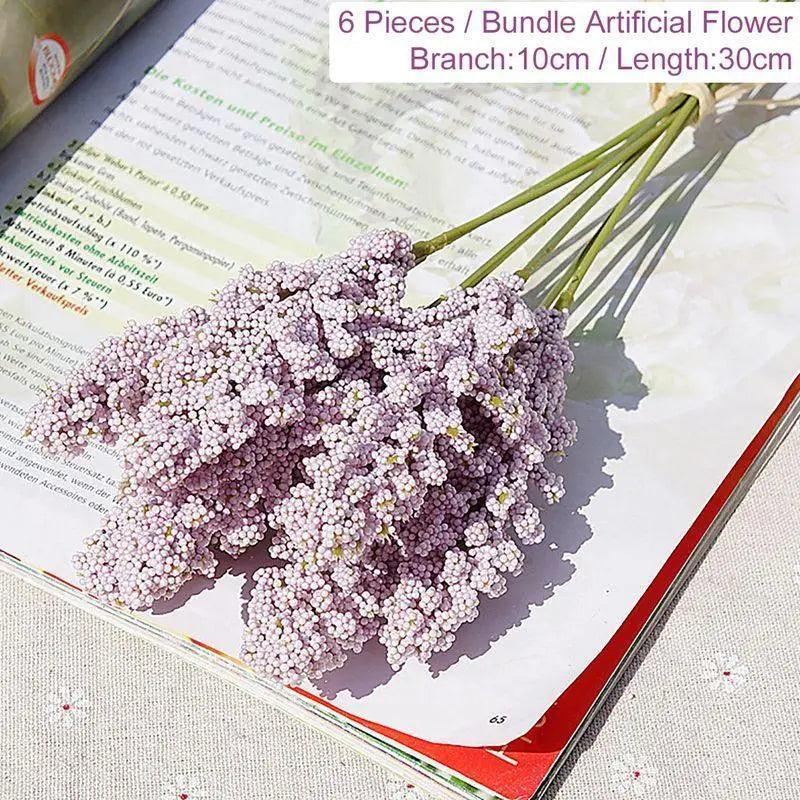 30cm Artificial Silk Peony Flowers Bouquet for Home Decoration -  Faux Christmas Flowers & Wedding Flowers