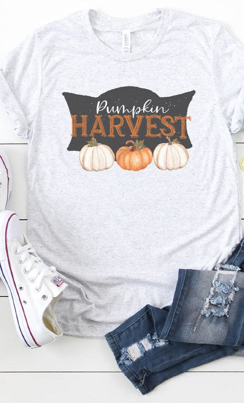 Vintage Pumpkin Harvest Graphic Tee T-Shirt