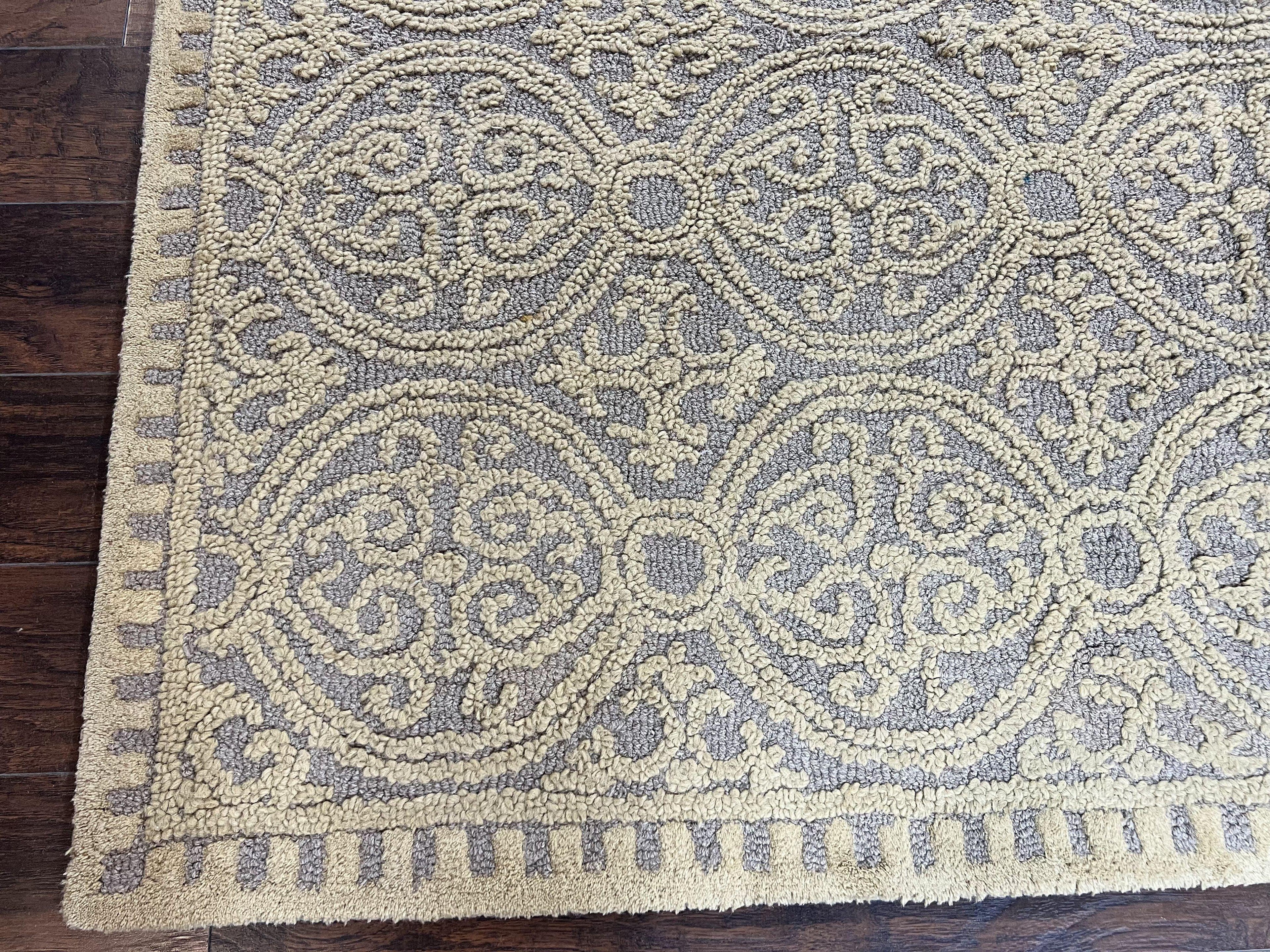 Safavieh Rug 8x10, Cambridge Rug, Wool Hand Tufted Carpet, Modern Room Sized Wool Pile Area Rug